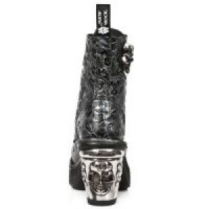  M.8358-S6 OAKNUTS ACERO, PLATAF NEGRO TACON SKULL ACERO New Rock M.8358-S6 -  