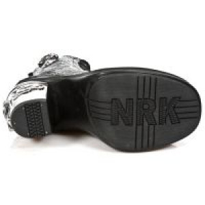  M.8358-S6 OAKNUTS ACERO, PLATAF NEGRO TACON SKULL ACERO New Rock M.8358-S6 -  