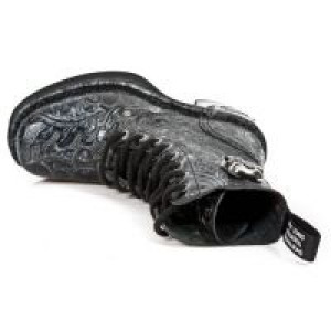  M.8358-S6 OAKNUTS ACERO, PLATAF NEGRO TACON SKULL ACERO New Rock M.8358-S6 -  