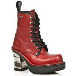  M.8362-C1 NATURE ROJO PICADO RIBETE NEGRO New Rock M.8362-C1 -  