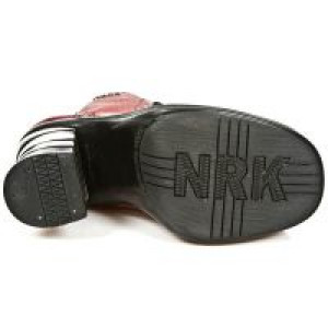  M.8362-C1 NATURE ROJO PICADO RIBETE NEGRO New Rock M.8362-C1 -  