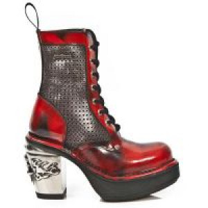  M.8363-C3 PULIK ROJO BOX PLANE PERFORADO REVESS ROJO SULL AC New Rock M.8363-C3 -  