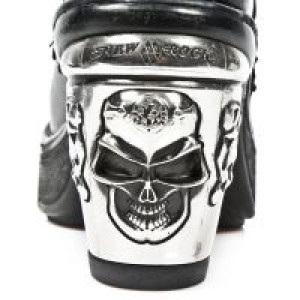  M.8363-C5 ITALI NEGRO BOX AZUL METAL ENCAJE 54 PL NRK SKULL New Rock M.8363-C5 -  