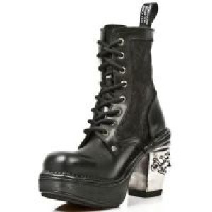  M.8363-C6 ITALI NEGRO NAPA NEGRO ENCAJE 54 PL NRK SKULL ACER New Rock M.8363-C6 -  