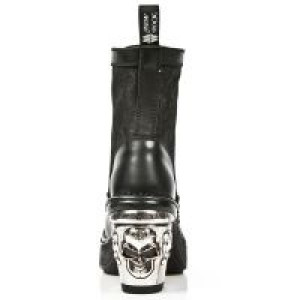  M.8363-C6 ITALI NEGRO NAPA NEGRO ENCAJE 54 PL NRK SKULL ACER New Rock M.8363-C6 -  