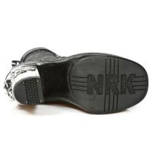 M.8363-C6 ITALI NEGRO NAPA NEGRO ENCAJE 54 PL NRK SKULL ACER New Rock M.8363-C6 -  