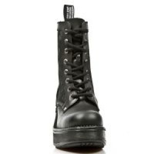  M.8363-C7 ITALI NEGRO BOX PLANE ENCAJE 54 PL NRK SKULL ACERO New Rock M.8363-C7 -  