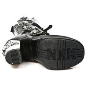  M.8366-S1 VINTAGE FLOWER NEGRO, ANTIK NEGRO, T.SKULL ACERO New Rock M.8366-S1 -  