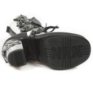  M.8366-S5 VINTAGE FLOWER BLANCO-PLATA, ROCK NEGRO, NRK SKULL New Rock M.8366-S5 -  