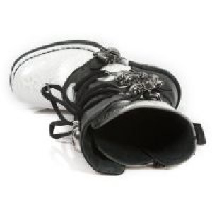  M.8366-S5 VINTAGE FLOWER BLANCO-PLATA, ROCK NEGRO, NRK SKULL New Rock M.8366-S5 -  