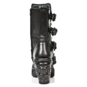  M.8366-S8 ITALI NEGRO, NOMADA NEGRO, PLT. NKR T.SKULL OXIDO New Rock M.8366-S8 -  