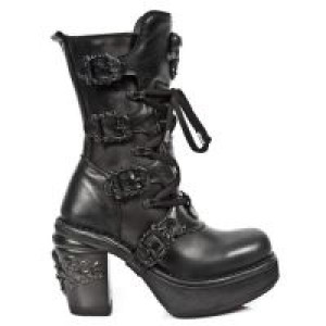  M.8367-S8 ITALI NEGRO, NOMADA NEGRO, NRK T.SKULL OXIDO MILIT New Rock M.8367-S8 -  