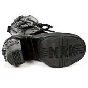  M.8367-S8 ITALI NEGRO, NOMADA NEGRO, NRK T.SKULL OXIDO MILIT New Rock M.8367-S8 -  