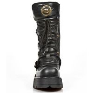  M.8373-C1 ITALI NEGRO NOMADA NEGRO PL NEW NEGRO M8 ORO VIEJO New Rock M.8373-C1 -  