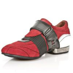  M.8401-C12 VELOUR ROJO ANTIK ACERO NAPA BLANCA TPU NEGRO SNO -  4