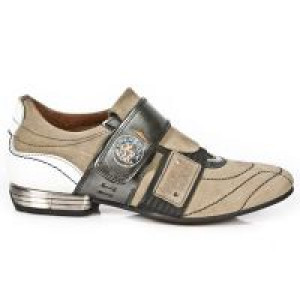  M.8401-C8 VELOUR ARENA ANTIK ACE NAPA BLANCA TPU NEGRO SNOB New Rock M.8401-C8 -  