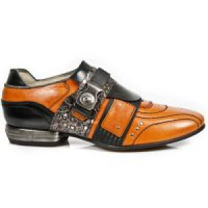  M.8406-C5 NOMADA NARANJA COCO PLATA ENVEJ NOMADA NEG SNOB AC New Rock M.8406-C5 -  