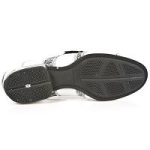  M.8409-C5 NAPA BLANCA PITON PLISADO NEG ACERO TPU NEGRO SNOB -  6