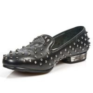  M.8412-Z2 NOMADA NEGRO, CON BORDADOS, TPU SNOB,TACON ACERO -  4