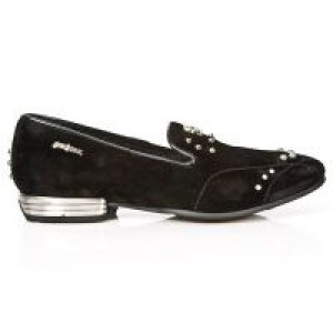  M.8413-C1 VELOUR NEGRO TPU NEGRO SNOB TACON ACERO -  1
