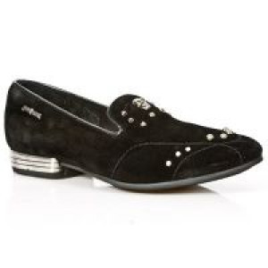  M.8413-C1 VELOUR NEGRO TPU NEGRO SNOB TACON ACERO -  2