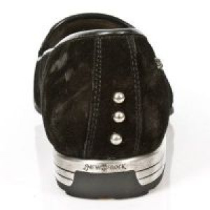  M.8413-C1 VELOUR NEGRO TPU NEGRO SNOB TACON ACERO -  5