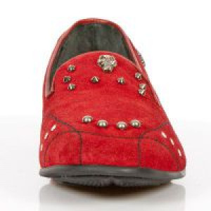  M.8413-C2 VELOUR ROJO TPU NEGRO SNOB TACON ACERO -  3