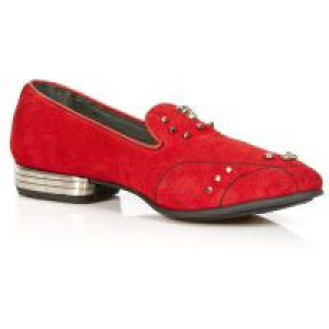  M.8413-C2 VELOUR ROJO TPU NEGRO SNOB TACON ACERO -  4