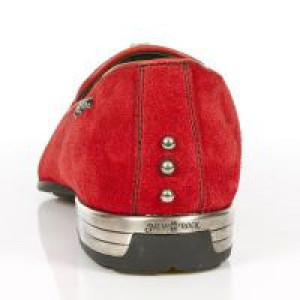  M.8413-C2 VELOUR ROJO TPU NEGRO SNOB TACON ACERO -  5
