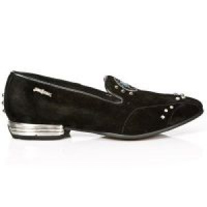  M.8414-C1 VELOUR NEGRO TPU NEGRO SNOB TACON ACERO -  1