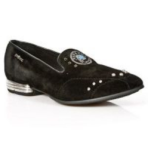  M.8414-C1 VELOUR NEGRO TPU NEGRO SNOB TACON ACERO -  2