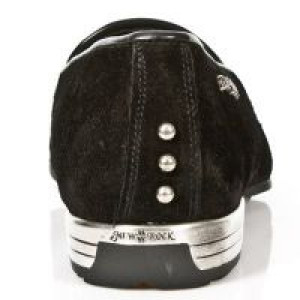  M.8414-C1 VELOUR NEGRO TPU NEGRO SNOB TACON ACERO -  5