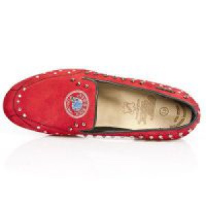  M.8415-C5 VELOUR ROJO VIVO NEGRO TPU NEGRO SNOB TACON ACERO -  7