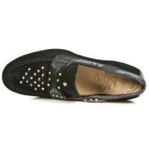  M.8423-C1 VELOUR NEGRO CHAROL STUCO ACERO TPU NEGRO SNOB ACE -  7