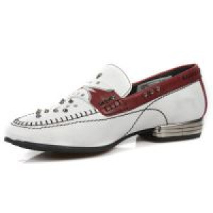  M.8423-R2 NAPA BLANCA GALIA ROJO TPU NEGRO SNOB TACON ACERO -  4