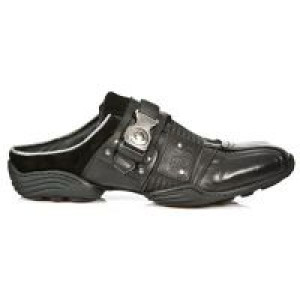  M.8424-C1 NOMADA NEGRO ITALI NEGRO VELOUR NEGRO ABS NEGRO New Rock M.8424-C1 -  