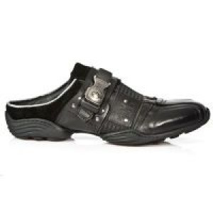  M.8424-C1 NOMADA NEGRO ITALI NEGRO VELOUR NEGRO ABS NEGRO New Rock M.8424-C1 -  