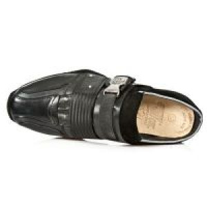  M.8424-C1 NOMADA NEGRO ITALI NEGRO VELOUR NEGRO ABS NEGRO New Rock M.8424-C1 -  