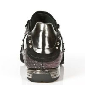  M.8425-C2 SERPENTE LILA VELOUR NEGRO PULIK ACERO TPU SNOB NE New Rock M.8425-C2 -  