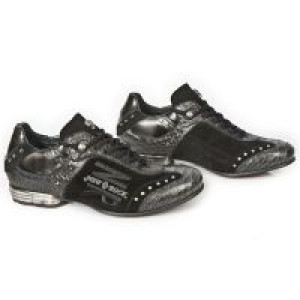  M.8425-C3 SERPENTE ACERO VELOUR NEGRO PULIK ACERO TPU SNOB N -  8