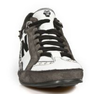  M.8426-C10 VELOUR GRIS NAPA BLANCA GALIA GRIS BOX PLANE SNOB -  3