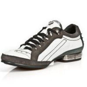  M.8426-C10 VELOUR GRIS NAPA BLANCA GALIA GRIS BOX PLANE SNOB -  4