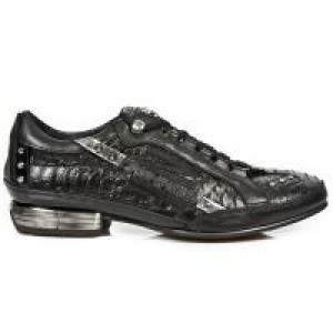  M.8426-C4 NOMADA NEGRO PITON NEGRO CHAROL STUCO ACERO BOX PL New Rock M.8426-C4 -  