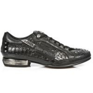  M.8426-C4 NOMADA NEGRO PITON NEGRO CHAROL STUCO ACERO BOX PL -  1