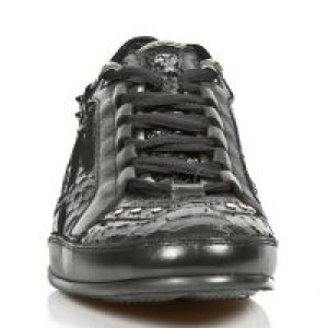  M.8426-C4 NOMADA NEGRO PITON NEGRO CHAROL STUCO ACERO BOX PL -  3