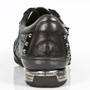  M.8426-C4 NOMADA NEGRO PITON NEGRO CHAROL STUCO ACERO BOX PL -  5