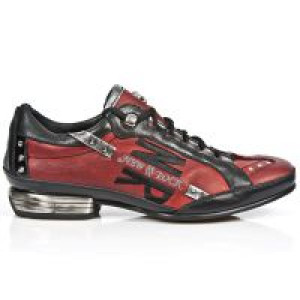  M.8426-C6 NOMADA NEGRO NATURE ROJO CHAROL STUCO ACERO BOX PL -  1