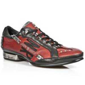  M.8426-C6 NOMADA NEGRO NATURE ROJO CHAROL STUCO ACERO BOX PL -  2