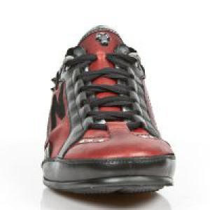  M.8426-C6 NOMADA NEGRO NATURE ROJO CHAROL STUCO ACERO BOX PL -  3