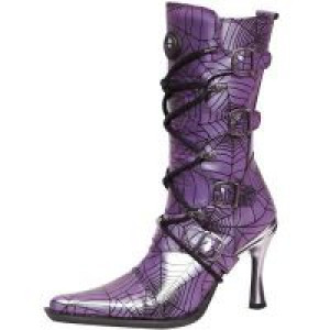   Arana Lila Malicia Goma Negro New Rock 9373 -  
